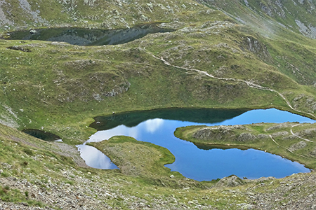 Periplo dei Monti Ponteranica (2380 m), Valletto (2371 m), Monte di Sopra (2369 m) da Ca’ San Marco il 4 settembre 2018- FOTOGALLERY