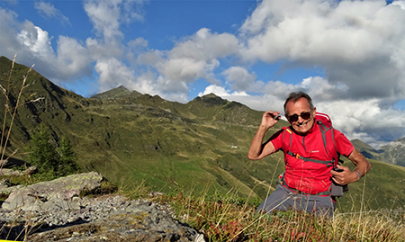 Periplo dei Monti Ponteranica (2380 m), Valletto (2371 m), Monte di Sopra (2369 m) da Ca’ San Marco il 4 settembre 2018- FOTOGALLERY