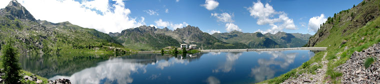 Il Lago di Pescegallo in Val Gerola - foto Piero Gritti 9 luglio 08
