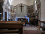 Valtorta - Interno dell'antica chiesa di S. Antonio - foto Piero Gritti  26 luglio 07