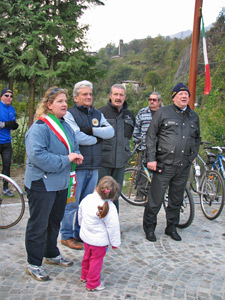 Il Sindaco di Camerata Cornello - foto Piero Gritti 20 ottobre 07