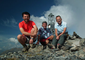 PIZZO PORIS (2712 m.) salito dalla VARIANTE ALPINISTICA S-O e sceso dalla NORMALE N-E il 27 settembre 2011 - FOTOGALLERY