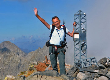 PIZZO PORIS (2712 m.) salito dalla VARIANTE ALPINISTICA S-O e sceso dalla NORMALE N-E il 27 settembre 2011 - FOTOGALLERY