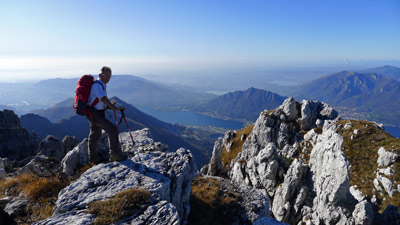 La cavalcata della manzoniana CRESTA NORD DEL RESEGONE il 10 novembre 2011 - FOTOGALLERY