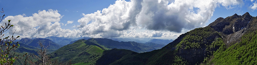Resegone, Punta Cermenati, da Pizzo Morterone