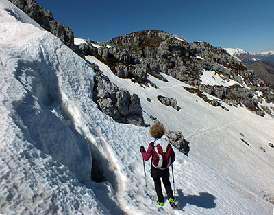 Da Brumano al suo Pizzo per il ‘Sentiero delle creste’ in Resgone il 16 aprile 2014 - FOTOGALLERY