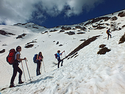 Resegone con neve di primavera da Brumano il 4 maggio 2014 - FOTOGALLERY