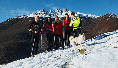 Salita invernale in RESEGONE da Fuipiano Imagna il 4 gennaio 2013 - FOTOGALLERY