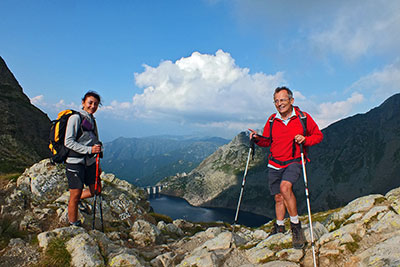 Al Rif. Trona passando per Lago Rotondo, Pizzo Paradiso, Pizzo Tre Signori, Rif. FALC il 16 agosto 2013 - FOTOGALLERY