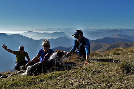 Al Rif. GRASSI (1987 m) e allo ZUC DI CAM (2195 m) da Ceresola (Valtorta) il 14 ottobre 2017  - FOTOGALLERY