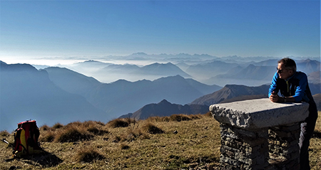 Al Rif. GRASSI (1987 m) e allo ZUC DI CAM (2195 m) da Ceresola (Valtorta) il 14 ottobre 2017  - FOTOGALLERY