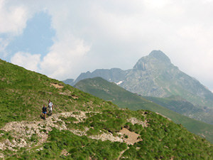 Da qui si parte per salire in vetta al Pizzo Tre Signori 