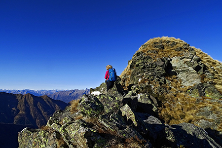 Cima di Lemma e Pizzo Scala (quasi) ad anello dalla Baita del Camoscio il 10 dic. 2015 - FOTOGALLERY