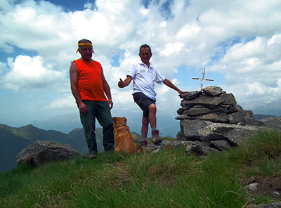 Sull’arco di San Simone: Cima Lemma (2348 m.) > Pizzo Scala (2427 m.) nel solstizio d’estate, il 21 giugno 2012 - FOTOGALLERY