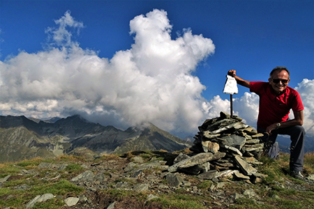 Periplo di Pizzo Rotondo (quasi vetta) e Cime di Lemma dalla Baita del Camoscio il 9 sett. 2018 - FOTOGALLERY