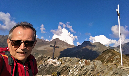 Periplo di Pizzo Rotondo (quasi vetta) e Cime di Lemma dalla Baita del Camoscio il 9 sett. 2018 - FOTOGALLERY