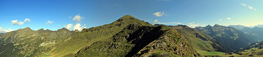 Pan. dalla cresta di salita al Pizzo Rotondo