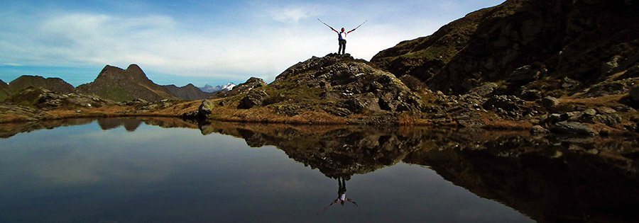 Laghetto tra Pizzo Rotondo e Pizzo del Vallone