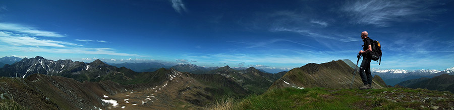 Panoramica da Cima di Lemma (2348 m.)