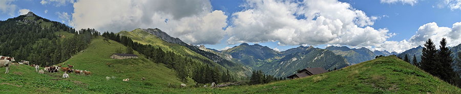 Vista panoramica dal Monte Colle