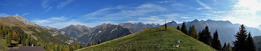 Alla croce del Monte Colle (1750 m)