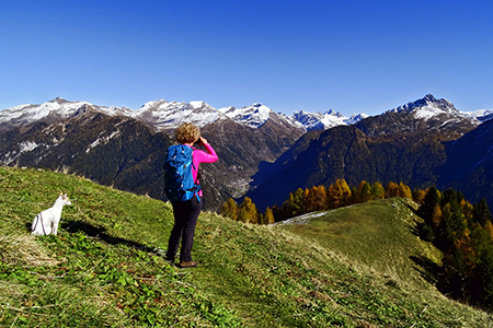 Anello del PIZZO BADILE (2044 m), da Piazzatorre il 23 ottobre 2015 - FOTOGALLERY