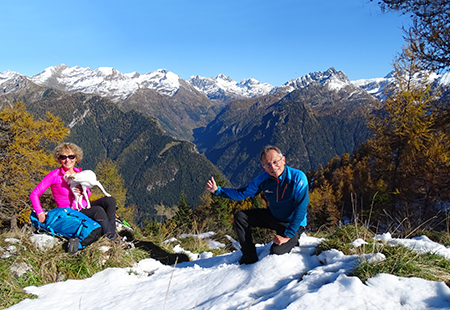 Anello del PIZZO BADILE (2044 m), da Piazzatorre il 23 ottobre 2015 - FOTOGALLERY