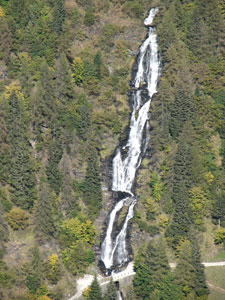 La Val Sambuzza con le cascate - foto Piero Gritti 3 sett 07