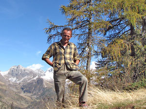 Sul monte Sardegnana verso la Valle del Monte Sasso  - foto Alberto Giupponi 3 sett 07