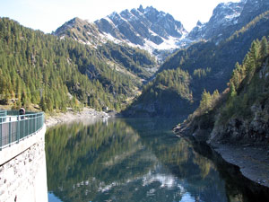 Diga e lago di Sardegnana - foto Piero Gritti 3 sett 07