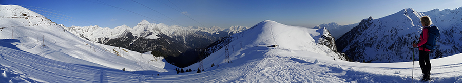 Panorama dal Rif. Passo San Marco 2000