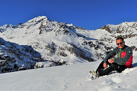 Sulle nevi del PASSO SAN MARCO e di CIMA VALLE ad anello il 23 genn. 2020 - FOTOGALLERY"