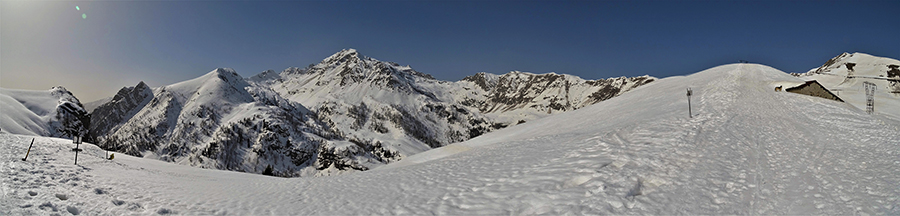 Rivediamo tante belle cime amiche ammantate di neve