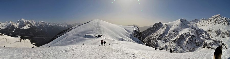 Rivediamo tante belle cime amiche ammantate di neve