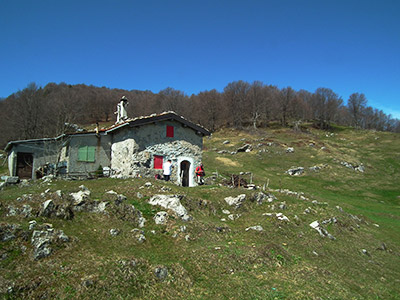 Salita al PIZZO GRANDE (1550 m.) del SORNADELLO sul SENTIERO ’PASSO LUMACA’ con giro ad anello da Cornalita  - FOTOGALLERY
