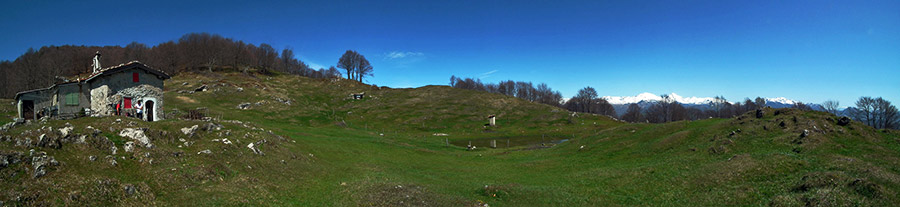 Panoramica alla Baita Alta del Sornadello