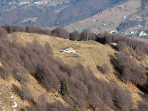 Baita del Sornadello vista dala Corna del Val