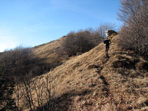 Salita alla cima di Corna del Val