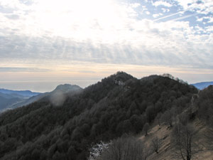 Vista dal Sornadello verso il Foldone