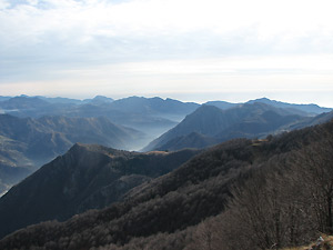 Vista dal Sornadello verso il Ronco-Molinasco