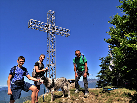 Monte Suchello (1541 m) ad anello via Passo Barbata (1312 m) da Costa Serina il 25 giugno 2022  - FOTOGALLERY