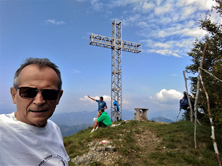 Monte Suchello (1541 m) ad anello via Passo Barbata (1312 m) da Costa Serina il 17 agosto 2018 - FOTOGALLERY