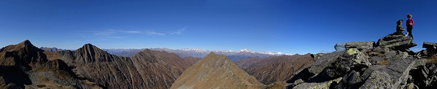 In vetta al Monte Tartano 2292 m