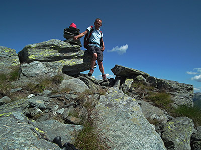 BIVACCO ZAMBONI (2007 m.) - PIZZO DEL VENTO (2235 m.) - MONTI TARTANO (2292 m.) E e AZZAREDO - FOTOGALLERY