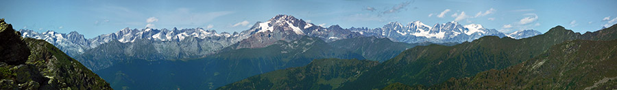 Panoramica verso le Api Retiche