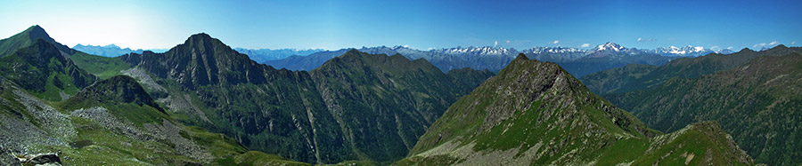 Monti dell'alta valle di Budria dal Monte Tartano