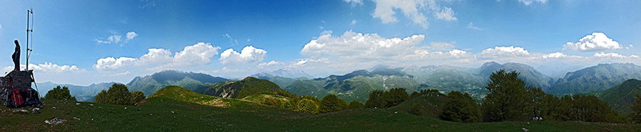 Panoramica dai Canti (1563 m.)