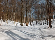 Sulla neve da fuipiano imagna ai tre facggi il 4 marzo 2013