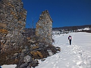 Sulla neve da Fuipiano Imagna ai Tre Faggi (1399 m.) il 4 marzo 2013 - FOTOGALLERY