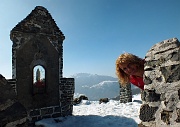 Sulla neve da Fuipiano Imagna ai Tre Faggi (1399 m.) il 4 marzo 2013 - FOTOGALLERY